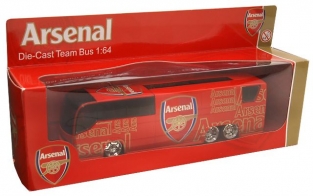 AR100.22.028  Arsenal Die-Cast Football Team Bus